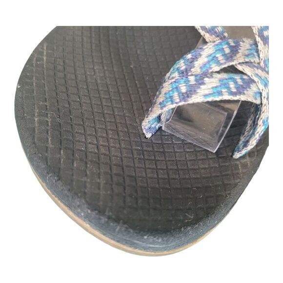 Chaco Zcloud X2 Purple Blue diamond print sandal size 9 - Picture 7 of 8